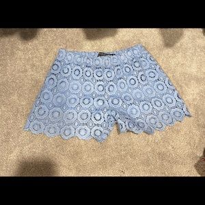 Crochet Baby Blue Shorts